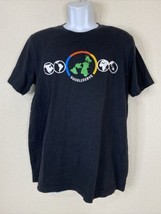 Bella + Canvas Men Size L Black GoogleServe T Shirt Short Sleeve Tech - $6.75