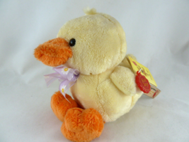 Keel Toys New with tag duck 6-7&quot; Plush yellow duckling - $13.85