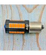 4x Alla Lighting Amber Yellow 1156 2800 Lumen LED Brake Turn Signal DRL ... - €28,76 EUR