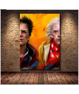 Unique Back to the Future Canvas Print - $40.00 CAD