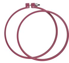 Susan Bates Pink Hoop-La Embroidery Hoop 7 Inch - $7.95