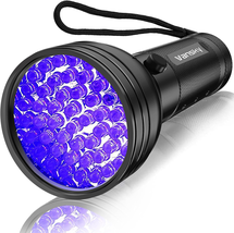 UV Flashlight Black Light, 51 LED Blacklight Pet Urine Detector for Dog/... - $14.53