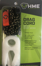 SHIP24HRS-HME Products 00301 Scent Dispensers Drag Cord W 3 Scent Wicks Buck Doe - £3.87 GBP