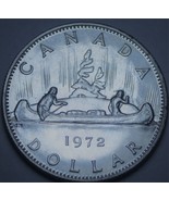 Proof-Like Canada 1972 Canoe Dollar. Royal Canadian Mint. 341,598 Minted. - £9.72 GBP