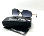 Neu Juicy Couture Pilot Sonnenbrille Ju599/S Rhl90 Gold/Schwarz 59-14-135MM - $38.78
