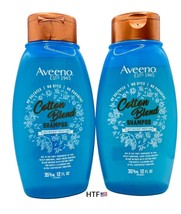 2 Aveeno Soothed Scalp Cotton Blend Shampoo Light Moisture No Sulfates H... - $49.01