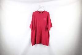 Vtg 90s Coca Cola Mens XL Faded Spell Out Double Sided Short Sleeve T-Shirt USA - £27.20 GBP