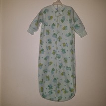 VTG Carter&#39;s Blue Blocks Animals Sleep Sack (up to 26 lb) Mouse Cat Bear... - $14.27