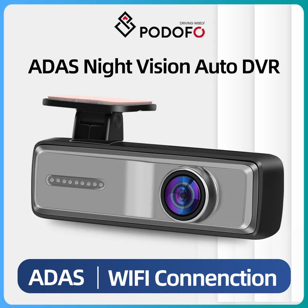 Podofo Car DVR Dash Cam FHD 1080P Car Driving Recorder Dashcam Night vision - £35.36 GBP+