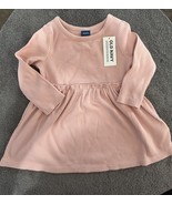 Old Navy Infant Baby Light Pink Thermal Long Sleeve Dress Size 3-6 Months - $20.33 CAD
