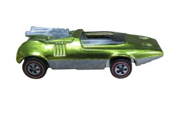 Vintage 1970 Hot Wheels Redline Peeping Bomb – Antifreeze Green, Black I... - $44.50