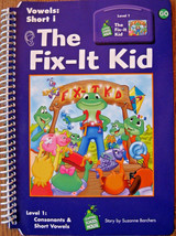 LeapFrog Leap Pad Vowels Short i "The Fix-It Kid", Booklet Only - $2.47