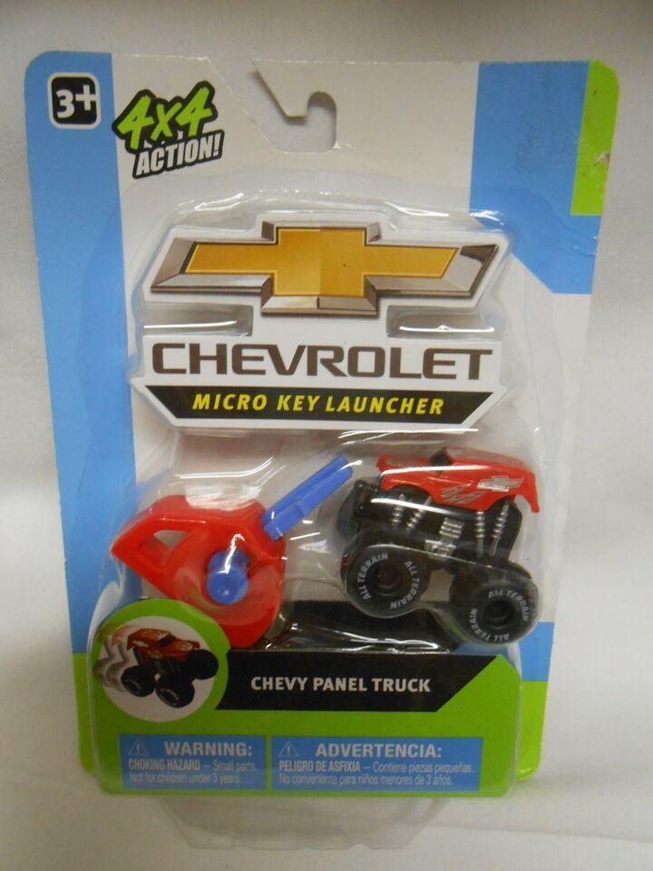 Primary image for NEW rare Chevrolet Micro Key Launcher Chevy Panel Truck  Stocking Stuffer Toy