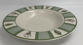 Flower Garden Perennials by Pfaltzgraff Wide Large Rim Soup Cereal Bowls 9 1/2&quot; - £7.09 GBP