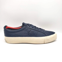 CONVERSE One Star OX Leather Sneakers Shoes Navy Blue Men&#39;s Size 7.5, Wo... - $22.72