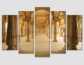 Amber Fort in Jaipur India Canvas Art Ancient Indian Wall Art Indian Architectur - £39.16 GBP