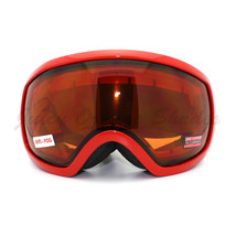 Large Shield Style Ski Snowboard Goggles Anti Fog Double Lens - £19.98 GBP