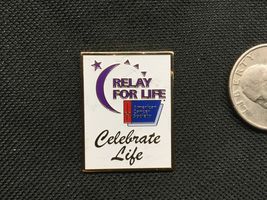 AMERICAN CANCER SOCIETY RELAY FOR LIFE CELEBRATE LIFE Pinback Pin - $9.22