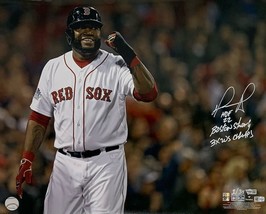 David Ortiz Autographed &quot;Hof 22, 3x Ws Champs&quot; 16&quot; X 20&quot; Photo Fanatics Le 1/34 - £1,402.86 GBP