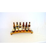 Barrel Stave 6 Glass Beer Flight - Pivo - Made from retired California w... - £78.89 GBP