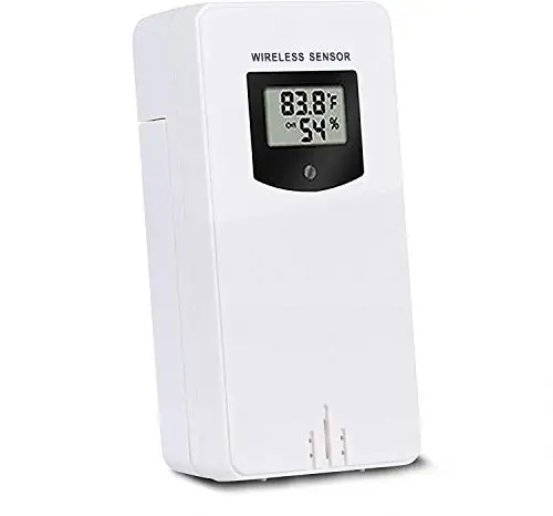 Newentor Weather Station Wireless Indoor Outdoor Digital Atomic Clock Weather Th - £430.11 GBP