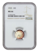1925 10C NGC MS66 - £560.63 GBP
