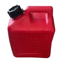Midwest Can 1 Gallon Gasoline Fuel Can w/ Quick Flow Spout FlameShield Red image 7