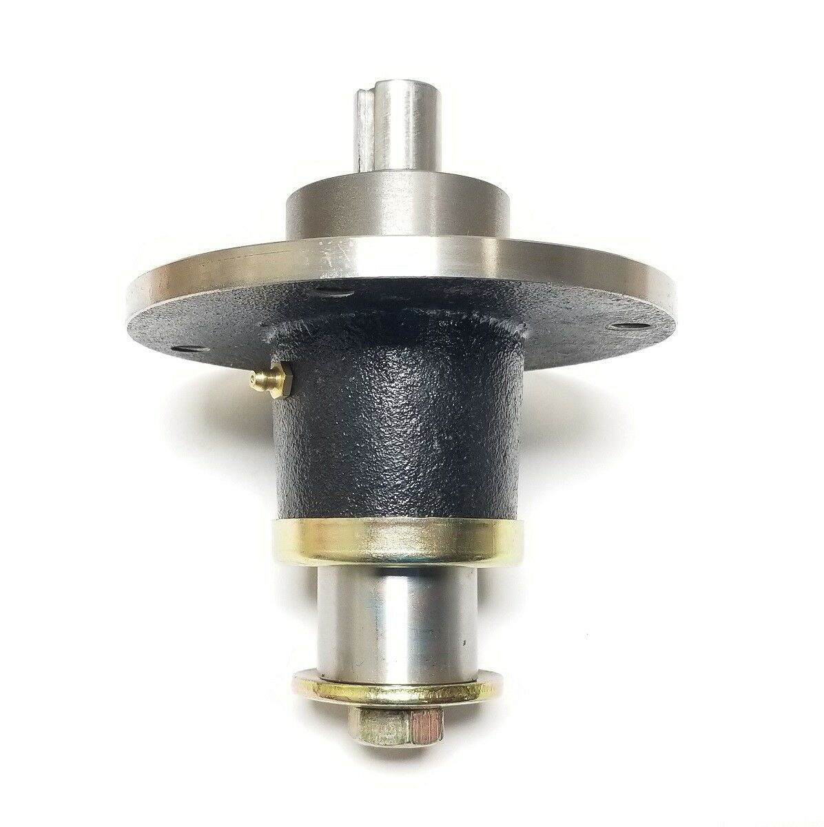 Heavy Duty Spindle Assembly for Hustler, Excel 350595. Includes Blade Bolt - $48.01