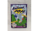Balloon Pop Roll And Write Board Game Complete - $27.71