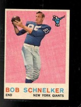 1959 Topps #128 Bob Schnelker Exmt Ny Giants *X87263 - £2.49 GBP