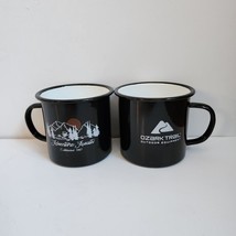 Ozark Trail Mugs Tin Coffee 17 Oz Set Of 2 Adventure Awaits Outdoor Equipment - £9.72 GBP