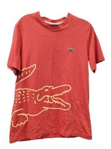 Lacoste Gator Wrap Tshirt Mens Size M Regular Fit Tee RARE Paris France Sold Out - £194.69 GBP