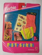 1992 Barbie Pretty Sticker Fashion Pack 4535 Dress Bag Shoes Stickers NRFP  - $15.83