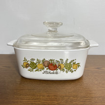 Corning Ware L’Echalote 1.5 Liter With Pyrex Glass Lid Vintage A1-1/2 B - $28.42