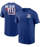 New York Giants Mens Nike Blitz Essential Short Sleeve T-Shirt - Large - NWT - £18.14 GBP