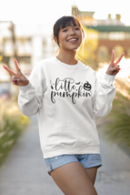 Halloween Little Pumpkin Sweatshirt, Halloween Gift, Spooky Sweatshirt - £15.43 GBP