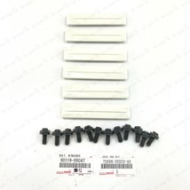 GENUINE TOYOTA 07-14 FJ CRUISER  ROOF RACK REMOVAL KIT COVER CLIPS &amp; BOL... - £61.61 GBP