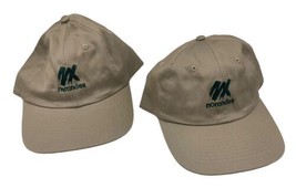 Norandex Hat Lot Brown Construction KC Brand Home Builder Worker Snapbox - £13.61 GBP