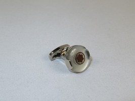 Men J.Valintin Cufflinks by Vitorofolo for French Cuff Shirt V35-31 White Gold image 4