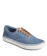 Men&#39;s Sperry Striper II CVO Hemp Boat Shoes Sneakers Lace Up Blue Size 9.5 - $83.34 CAD