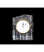 Vintage Art Glass Art Deco Mantle Clock with Seiko Movement - $559.49 MXN