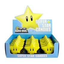 Nintendo NEW Super Mario Brothers Super Star Candy Embossed Metal Tins B... - £49.44 GBP