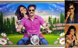 Ajay Devgan Kajol Set of 3 Bollywood Original POSTER India Actress - $152.97