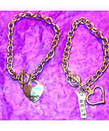 Two vintage best friend bracelets - £16.31 GBP