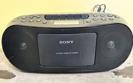 Sony Boombox CFD-S50 Stereo CD Player Cassette Recorder AM/FM Radio Test... - £34.21 GBP