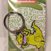 The Rugrats Reptar Metal Keychain Official Cartoon Collectible Keyring - $16.97