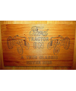 BEAUTIFUL NATURAL CHERRY WOOD SIGN &#39;FORD 8N&#39; 12&quot; X 8&quot; WALL DECOR - £13.29 GBP