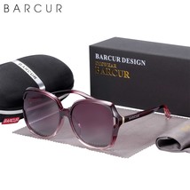 Brand Oversize TR90 Sunglasses Women Polarized Sunglasses Ladies Shades With Gra - £22.57 GBP