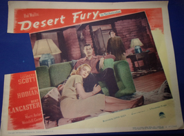 National Screen Service Corp Poster Paramount’s Desert Fury 1947 - £4.72 GBP