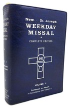 New Saint Joseph Weekday Missal Vol. Ii, Pentecost To Advent (Complete Edition) - £45.38 GBP